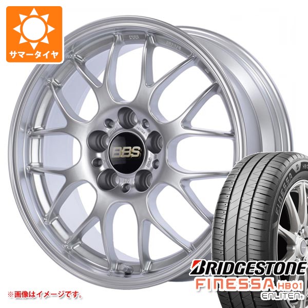 【タイヤ交換対象】サマータイヤ 215/45R17 91W XL ブリヂストン フィネッサ HB01 BBS RG-R 7.0-17 タイヤホイール4本セット