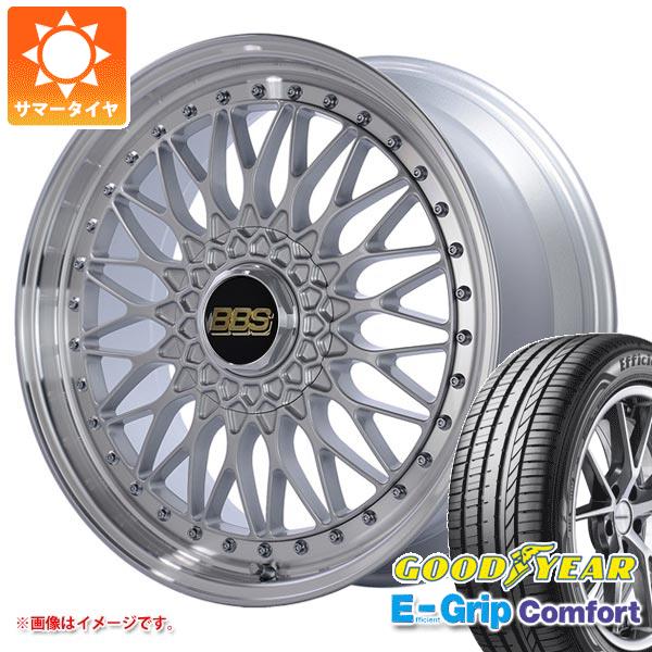 【タイヤ交換対象】サマータイヤ 245/40R20 99W XL グッドイヤー エフィシエントグリップコンフォート BBS SUPER-RS 8.5-20 タイヤホイール4本セット|タイヤ1番