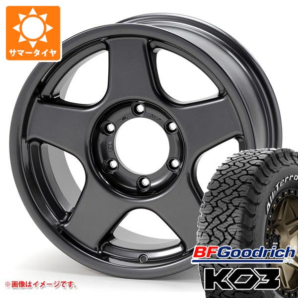 【タイヤ交換対象】サマータイヤ 265/65R17 116/113S BFグッドリッチ オールテレーンT/A KO3 ホワイトレター ブラッドレー V 8.0-17 タイヤホイール4本セット