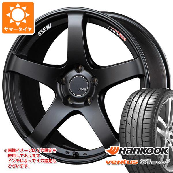 【タイヤ交換対象】2026年製 サマータイヤ 245/35R19 (93Y) XL ハンコック ベンタス S1 エボ3 K127 SSR GTV01 8.5-19 タイヤホイール4本セット