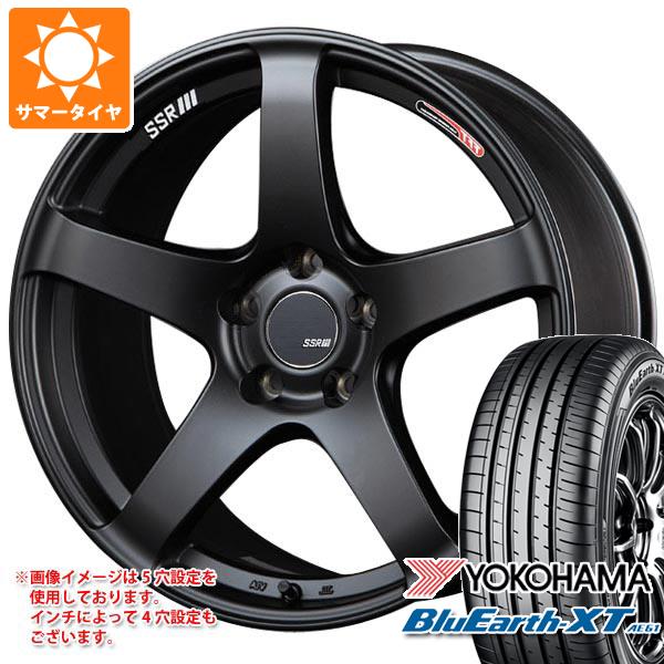 【タイヤ交換対象】サマータイヤ 215/55R18 99V XL ヨコハマ ブルーアースXT AE61 SSR GTV01 7.5-18 タイヤホイール4本セット|タイヤ1番