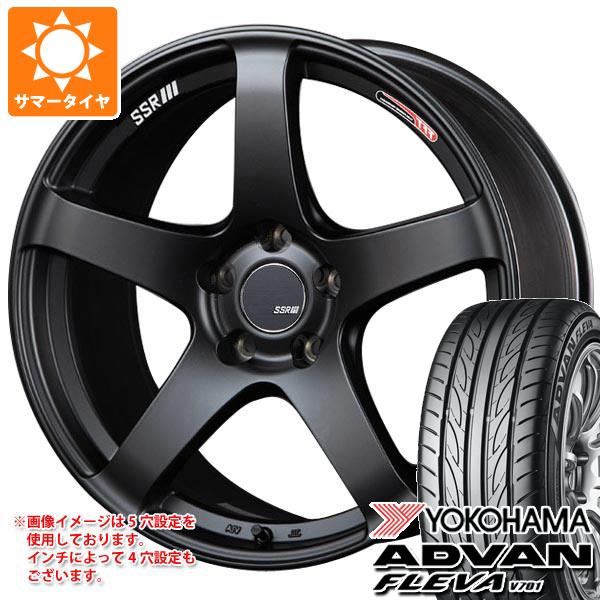 【タイヤ交換対象】サマータイヤ 215/45R17 91W XL ヨコハマ アドバン フレバ V701 SSR GTV01 7.0-17 タイヤホイール4本セット|タイヤ1番