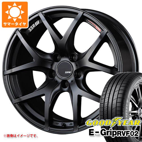 【タイヤ交換対象】サマータイヤ 225/55R19 103W XL グッドイヤー エフィシエントグリップ RVF02 SSR GTV03 8.5-19 タイヤホイール4本セット｜タイヤ１番