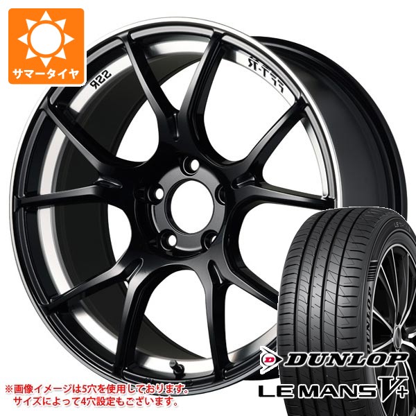 【タイヤ交換対象】サマータイヤ 225/35R19 88W XL ダンロップ ルマン5 LM5+ SSR GTX02 8.5-19 タイヤホイール4本セット 146,350円