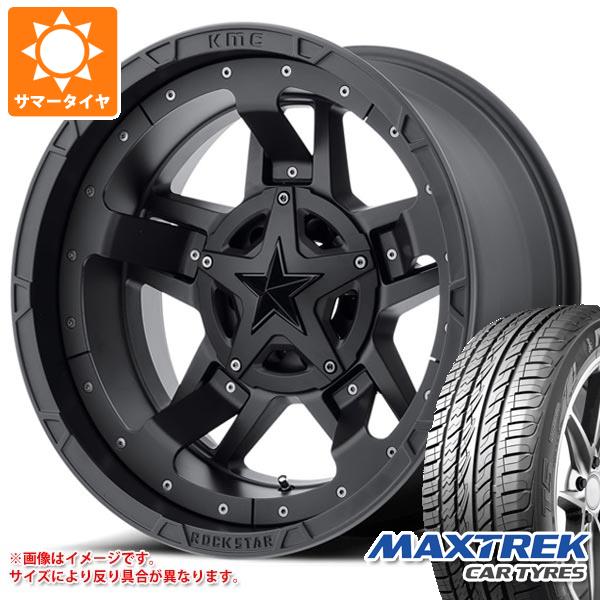 【タイヤ交換対象】5本セット ジープ ラングラー JK/JL系用 サマータイヤ マックストレック フォルティス T5 275/55R20 117V XL KMC XD827 ロックスター3 タイヤホイール5本セット｜タイヤ１番