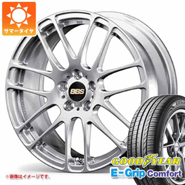 【タイヤ交換対象】サマータイヤ 215/45R17 91W XL グッドイヤー エフィシエントグリップコンフォート BBS RE-L2 7.0-17 タイヤホイール4本セット