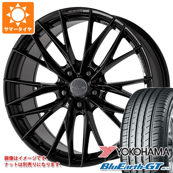 【タイヤ交換対象】サマータイヤ 225/40R19 93W XL ヨコハマ ブルーアースGT AE51 ワーク シュヴァート ブルネン LX 8.0-19 タイヤホイール4本セット