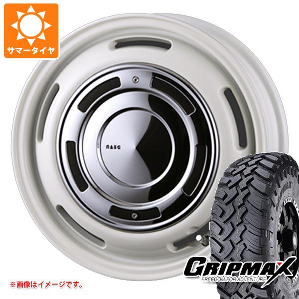 【タイヤ交換対象】タウンエース バン 400系用 サマータイヤ グリップマックス マッドレイジ M/T 185R14C 102/100Q ホワイトレター クリムソン ディーンクロスカントリー 5.0-14 タイヤホイール4本セット|タイヤ1番