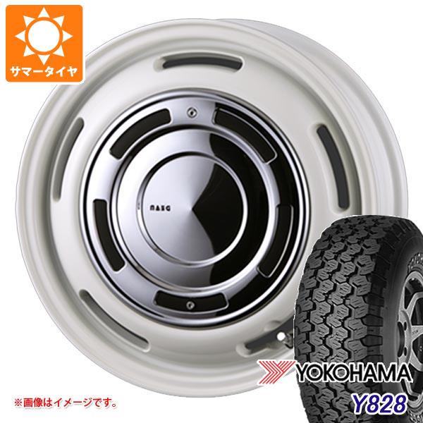 【タイヤ交換対象】サマータイヤ 175R14 6PR ヨコハマ Y828A (175/80R14 94/93N相当) クリムソン ディーンクロスカントリー 4.5-14 タイヤホイール4本セット｜タイヤ１番