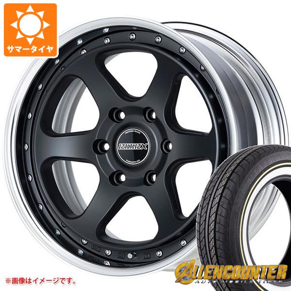 【タイヤ交換対象】トヨタ ハイエース 200系用 サマータイヤ オーレンカウンター クラシックオーバル 215/65R16C 109/107T ホワイト/イエローリボン エセックス EL 2P 6.5-16 タイヤホイール4本セット