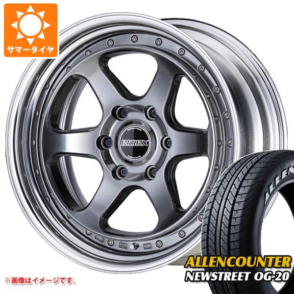 【タイヤ交換対象】トヨタ ハイエース 200系用 サマータイヤ オーレンカウンター ニューストリート OG-20 215/65R16C 109/107T ホワイトレター エセックス EL 2P 6.5-16 タイヤホイール4本セット
