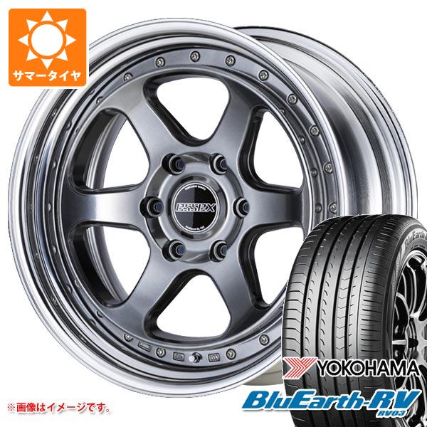 トヨタ ハイエース 200系用 サマータイヤ ヨコハマ ブルーアースRV RV03 225/45R19 96W XL エセックス EL 2P 8.0-19 タイヤホイール4本セット|タイヤ1番