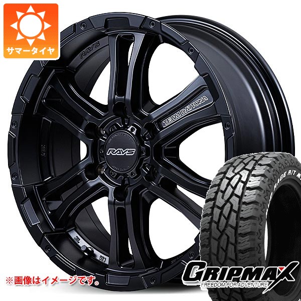 【タイヤ交換対象】トヨタ ハイエース 200系用 サマータイヤ グリップマックス マッドレイジ R/T MAX LT215/70R16 100/97R ホワイトレター レイズ FDX-AG 6.5-16 タイヤホイール4本セット
