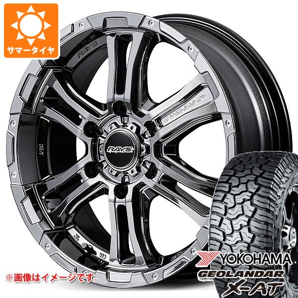 【タイヤ交換対象】トヨタ ハイエース 200系用 2026年製 サマータイヤ ヨコハマ ジオランダー X-AT G016 215/65R16C 109/107Q アウトラインホワイトレター G016A レイズ FDX-AG 6.5-16 タイヤホイール4本セット|タイヤ1番
