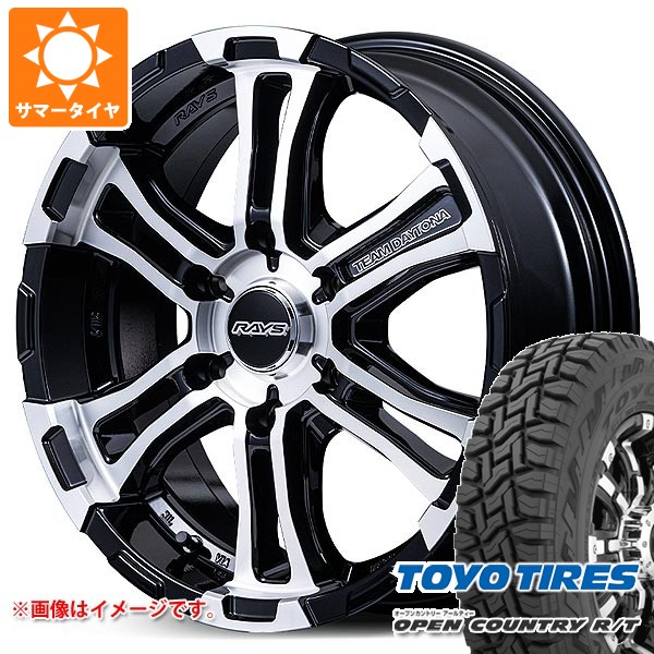 【タイヤ交換対象】ニッサン NV350キャラバン E26用 2026年製 サマータイヤ トーヨー オープンカントリー R/T 215/65R16C 109/107Q ホワイトレター レイズ FDX-SG 6.5-16 タイヤホイール4本セット｜タイヤ１番