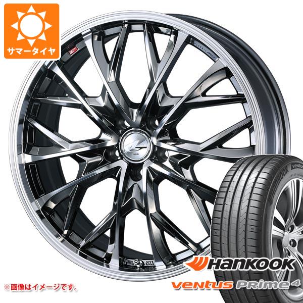 【タイヤ交換対象】サマータイヤ 195/65R16 92V ハンコック ベンタス プライム4 K135 レオニス MV 6.0-16 タイヤホイール4本セット
