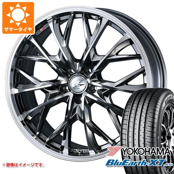 【タイヤ交換対象】サマータイヤ 225/50R18 95V ヨコハマ ブルーアースXT AE61 レオニス MV 7.0-18 タイヤホイール4本セット｜タイヤ１番