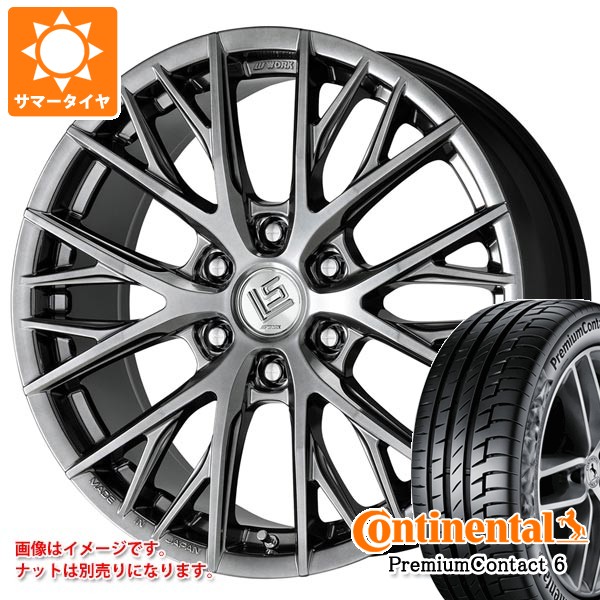 【タイヤ交換対象】トヨタ ランドクルーザー300用 サマータイヤ コンチネンタル プレミアムコンタクト6 285/45R22 114Y XL MO メルセデス承認 ワーク LS バサラ SUV LX 10.0-22 タイヤホイール4本セット｜タイヤ１番 254,160円