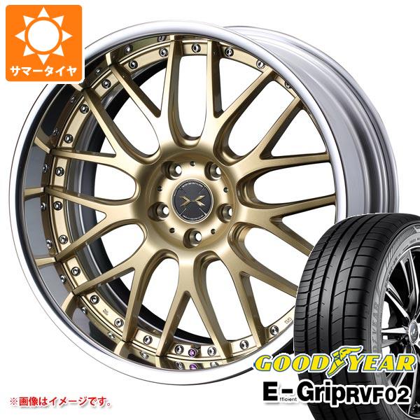 【タイヤ交換対象】サマータイヤ 245/45R20 103W XL グッドイヤー エフィシエントグリップ RVF02 マーベリック 709M 8.5-20 タイヤホイール4本セット