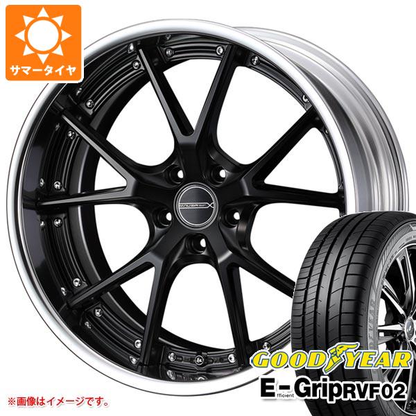 【タイヤ交換対象】サマータイヤ 245/35R20 95W XL グッドイヤー エフィシエントグリップ RVF02 マーベリック 905S 8.5-20 タイヤホイール4本セット