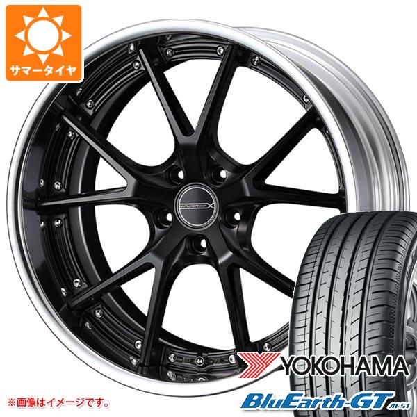 【タイヤ交換対象】サマータイヤ 235/45R18 94W ヨコハマ ブルーアースGT AE51 マーベリック 905S 8.0-18 タイヤホイール4本セット