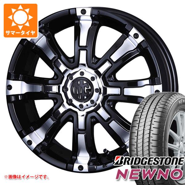 【タイヤ交換対象】サマータイヤ 165/60R15 77H ブリヂストン ニューノ クリムソン MG ビースト 5.0-15 タイヤホイール4本セット|タイヤ1番