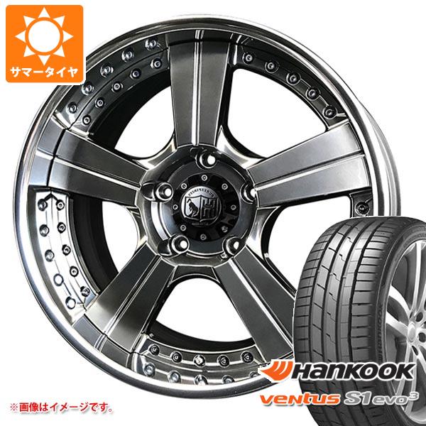 【タイヤ交換対象】グランエース GDH300系用 2026年製 サマータイヤ ハンコック ベンタス S1 エボ3 K127 245/40R20 (99Y) XL スーパースター ピュアスピリッツ オークスXC 9.0-20 タイヤホイール4本セット