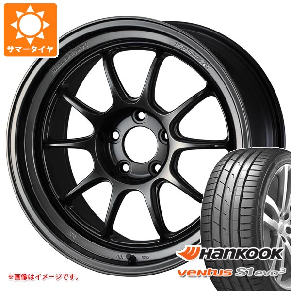 【タイヤ交換対象】サマータイヤ 235/45R18 98Y XL ハンコック ベンタス S1 エボ3 K127 ウェッズスポーツ TC105X DSR 8.5-18 タイヤホイール4本セット