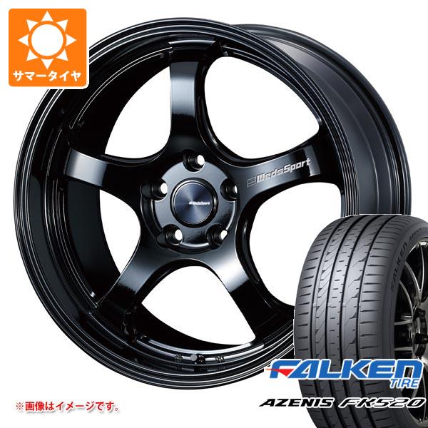 【タイヤ交換対象】サマータイヤ 245/35R19 93Y XL ファルケン アゼニス FK520L ウェッズスポーツ RN-05M 8.5-19 タイヤホイール4本セット|タイヤ1番