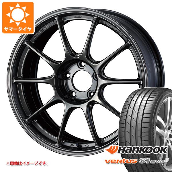【タイヤ交換対象】サマータイヤ 235/45R18 98Y XL ハンコック ベンタス S1 エボ3 K127 ウェッズスポーツ TC105X 8.0-18 タイヤホイール4本セット