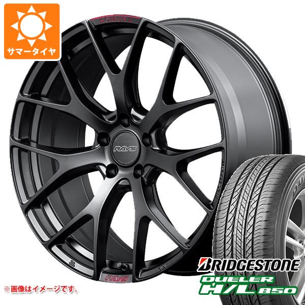 【タイヤ交換対象】サマータイヤ 225/60R18 100H ブリヂストン デューラー H/L850 レイズ ホムラ 2x7FT スポーツエディション 7.5-18 タイヤホイール4本セット|タイヤ1番