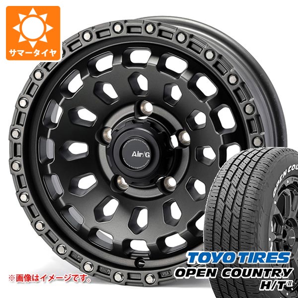 【タイヤ交換対象】スズキ ジムニーノマド JC74W用 2026年製 サマータイヤ トーヨー オープンカントリー H/T2 215/70R16 100H ホワイトレター エアージー ヴァルカン 6.0-16 タイヤホイール4本セット｜タイヤ１番