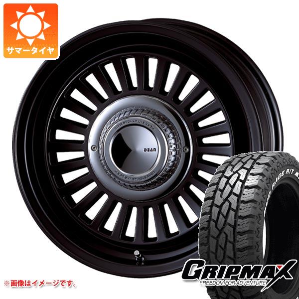 【タイヤ交換対象】5本セット スズキ ジムニーノマド JC74W用 サマータイヤ グリップマックス マッドレイジ R/T MAX LT215/70R16 100/97R ホワイトレター クリムソン ディーン カリフォルニア 6.0-16 タイヤホイール5本セット