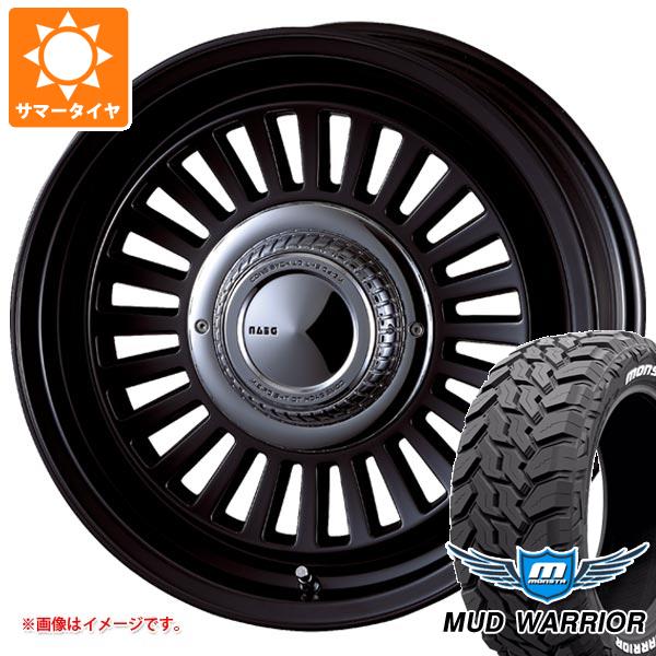 【タイヤ交換対象】5本セット FJクルーザー 10系用 サマータイヤ モンスタ マッドウォーリアー LT265/70R17 121/118Q ホワイトレター クリムソン ディーン カリフォルニア 7.5-17 タイヤホイール5本セット