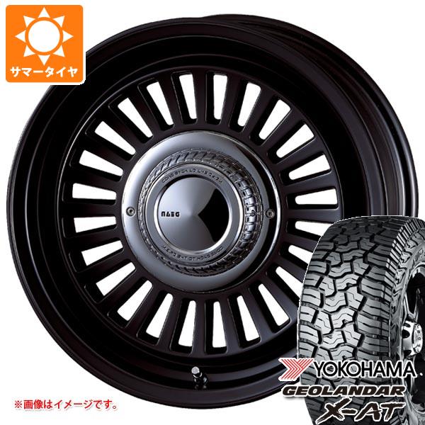 【タイヤ交換対象】サマータイヤ 265/70R16 121/118Q ヨコハマ ジオランダー X-AT G016 ブラックレター クリムソン ディーン カリフォルニア 7.0-16 タイヤホイール4本セット