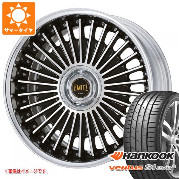 【タイヤ交換対象】2026年製 サマータイヤ 225/35R19 (88Y) XL ハンコック ベンタス S1 エボ3 K127 ワーク イミッツ 8.0-19 タイヤホイール4本セット