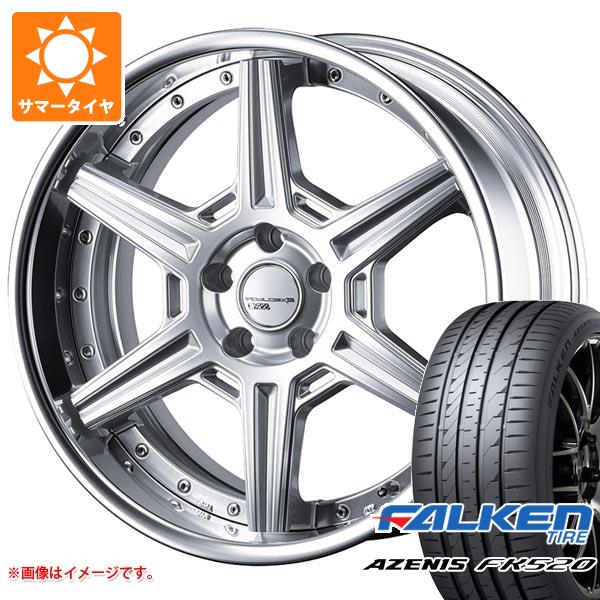 【タイヤ交換対象】サマータイヤ 235/40R19 96Y XL ファルケン アゼニス FK520L SSR エグゼキューター RC06R 8.0-19 タイヤホイール4本セット