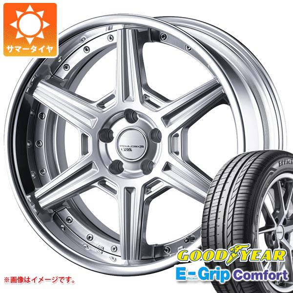 【タイヤ交換対象】サマータイヤ 245/45R19 102W XL グッドイヤー エフィシエントグリップコンフォート SSR エグゼキューター RC06R 8.0-19 タイヤホイール4本セット|タイヤ1番