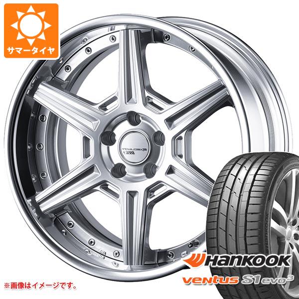【タイヤ交換対象】サマータイヤ 215/35R19 85Y XL ハンコック ベンタス S1 エボ3 K127 SSR エグゼキューター RC06R 8.0-19 タイヤホイール4本セット