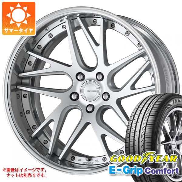 【タイヤ交換対象】サマータイヤ 225/35R19 88W XL グッドイヤー エフィシエントグリップコンフォート ワーク グノーシス CVX 8.0-19 タイヤホイール4本セット