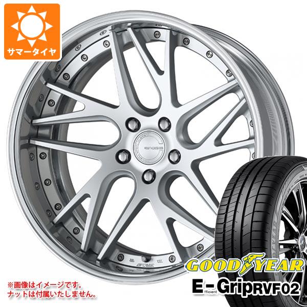 【タイヤ交換対象】サマータイヤ 245/35R20 95W XL グッドイヤー エフィシエントグリップ RVF02 ワーク グノーシス CVX 8.0-20 タイヤホイール4本セット 217,000円