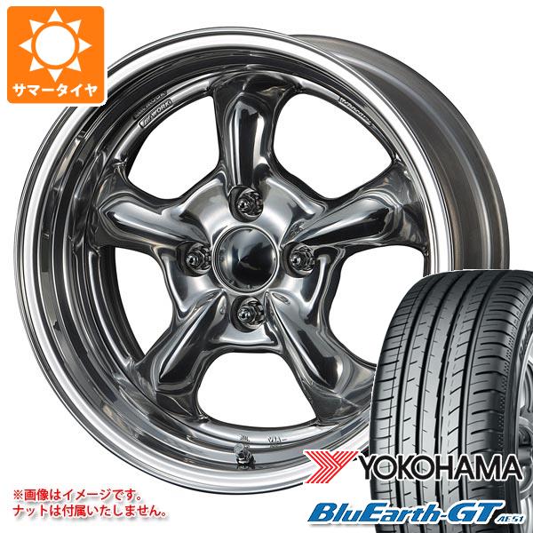 【タイヤ交換対象】サマータイヤ 175/65R15 84H ヨコハマ ブルーアースGT AE51 ワーク グッカーズ ヘミ 6.5-15 タイヤホイール4本セット