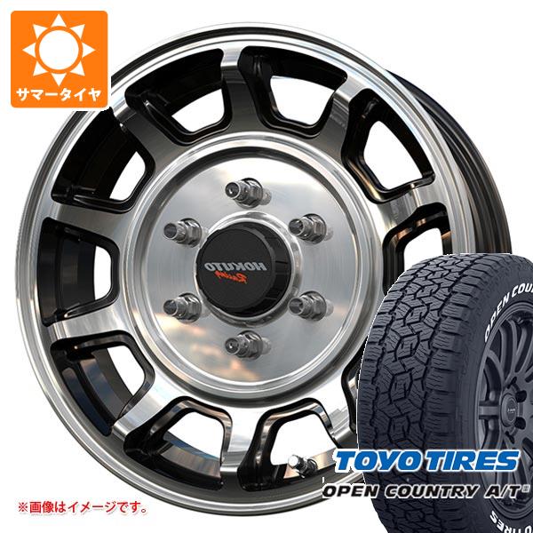 【タイヤ交換対象】ハイエース 200系用 2026年製 サマータイヤ トーヨー オープンカントリー A/T3 215/65R16C 109/107R ホワイトレター クリムソン ホクトレーシング 零式-S 6.5-16 タイヤホイール4本セット｜タイヤ１番