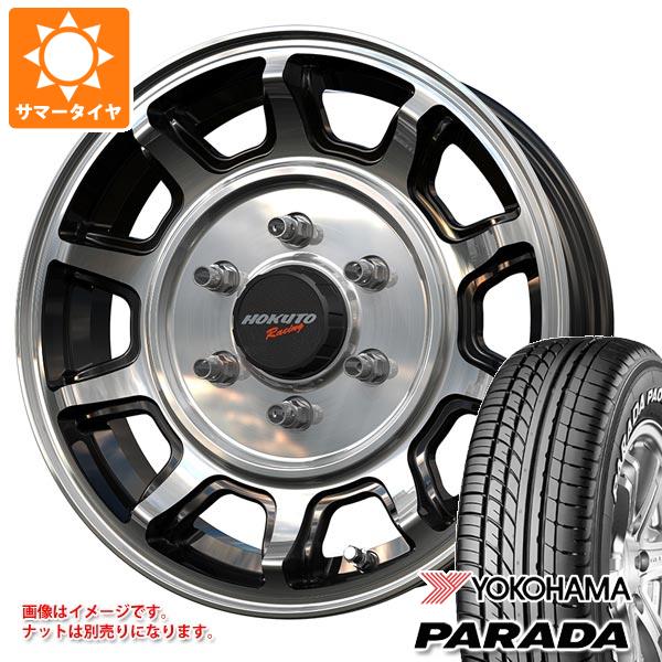 【タイヤ交換対象】ハイエース 200系用 2026年製 サマータイヤ ヨコハマ パラダ PA03 215/65R16C 109/107S ホワイトレター クリムソン ホクトレーシング 零式-S 6.5-16 タイヤホイール4本セット 105,050円