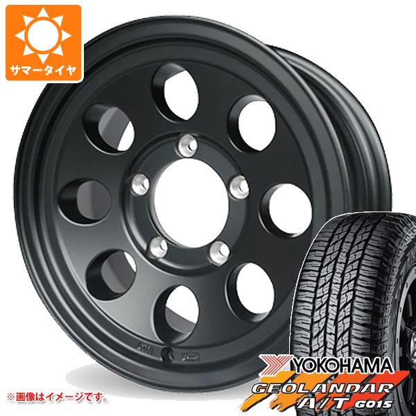 【タイヤ交換対象】スズキ ジムニーノマド JC74W用 サマータイヤ ヨコハマ ジオランダー A/T G015 LT225/75R16 115/112R アウトラインホワイトレター ジムライン タイプ2 6.0-16 タイヤホイール4本セット 98,120円