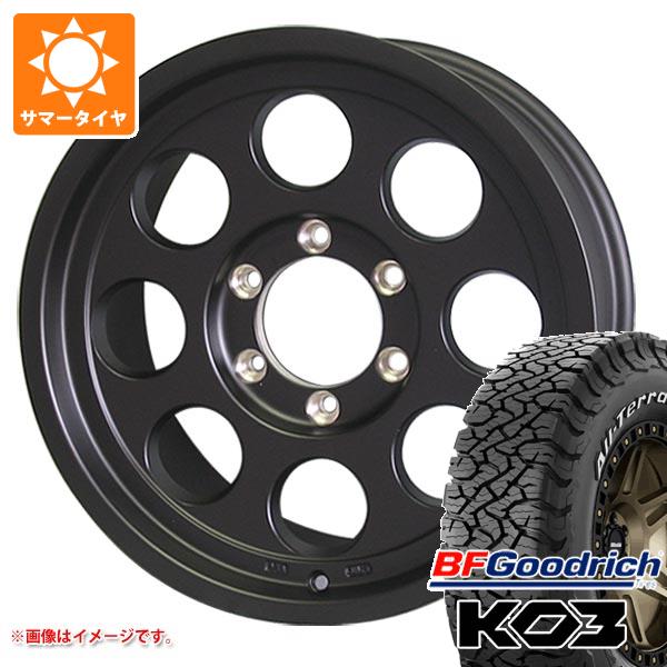 【タイヤ交換対象】ランドクルーザー70 GRJ76K用 サマータイヤ BFグッドリッチ オールテレーンT/A KO3 LT285/75R16 126/123S ホワイトレター ジムライン タイプ2 8.0-16 タイヤホイール4本セット