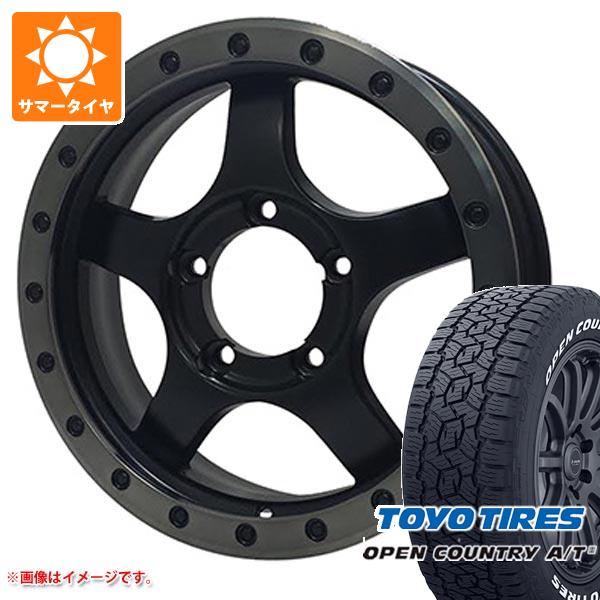 【タイヤ交換対象】ジムニー JB64W用 2026年製 サマータイヤ トーヨー オープンカントリー A/T3 215/70R16 100T ホワイトレター オフビート バウンティコレクション BDX05 5.5-16 タイヤホイール4本セット｜タイヤ１番