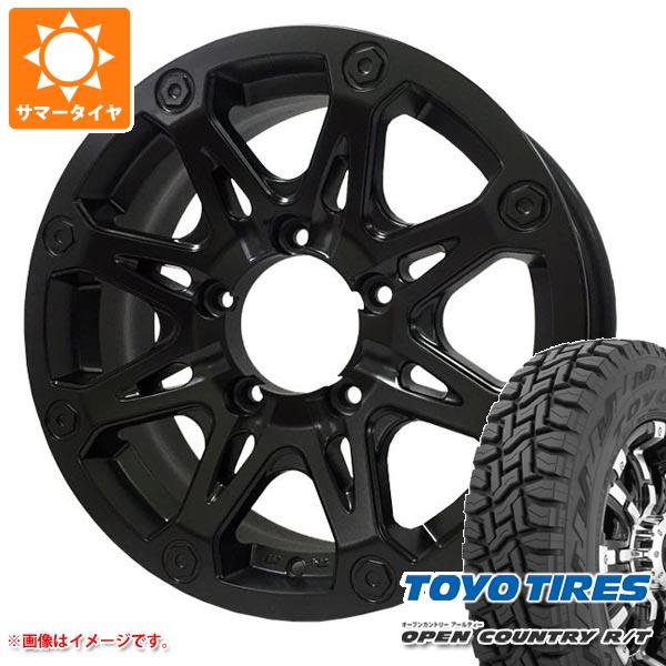 【タイヤ交換対象】5本セット ジムニー JB64W用 2026年製 サマータイヤ トーヨー オープンカントリー R/T 215/70R16 100Q ブラックレター オフビート バウンティコレクション BDX08 5.5-16 タイヤホイール5本セット｜タイヤ１番