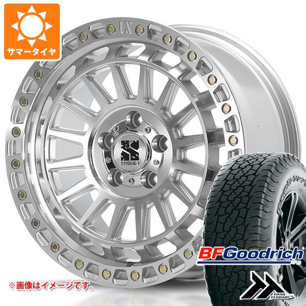 【タイヤ交換対象】ジープ ラングラー JK/JL系用 サマータイヤ BFグッドリッチ トレールテレーンT/A 265/65R18 114T アウトラインホワイトレター MLJ エクストリームJ XJ08 タイヤホイール4本セット