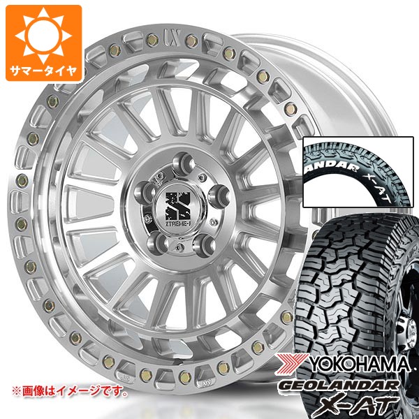 【タイヤ交換対象】ミツビシ エクリプスクロス GK系用 2026年製 サマータイヤ ヨコハマ ジオランダー X-AT G016 225/70R16 103S ホワイトレター MLJ エクストリームJ XJ08 7.0-16 タイヤホイール4本セット|タイヤ1番